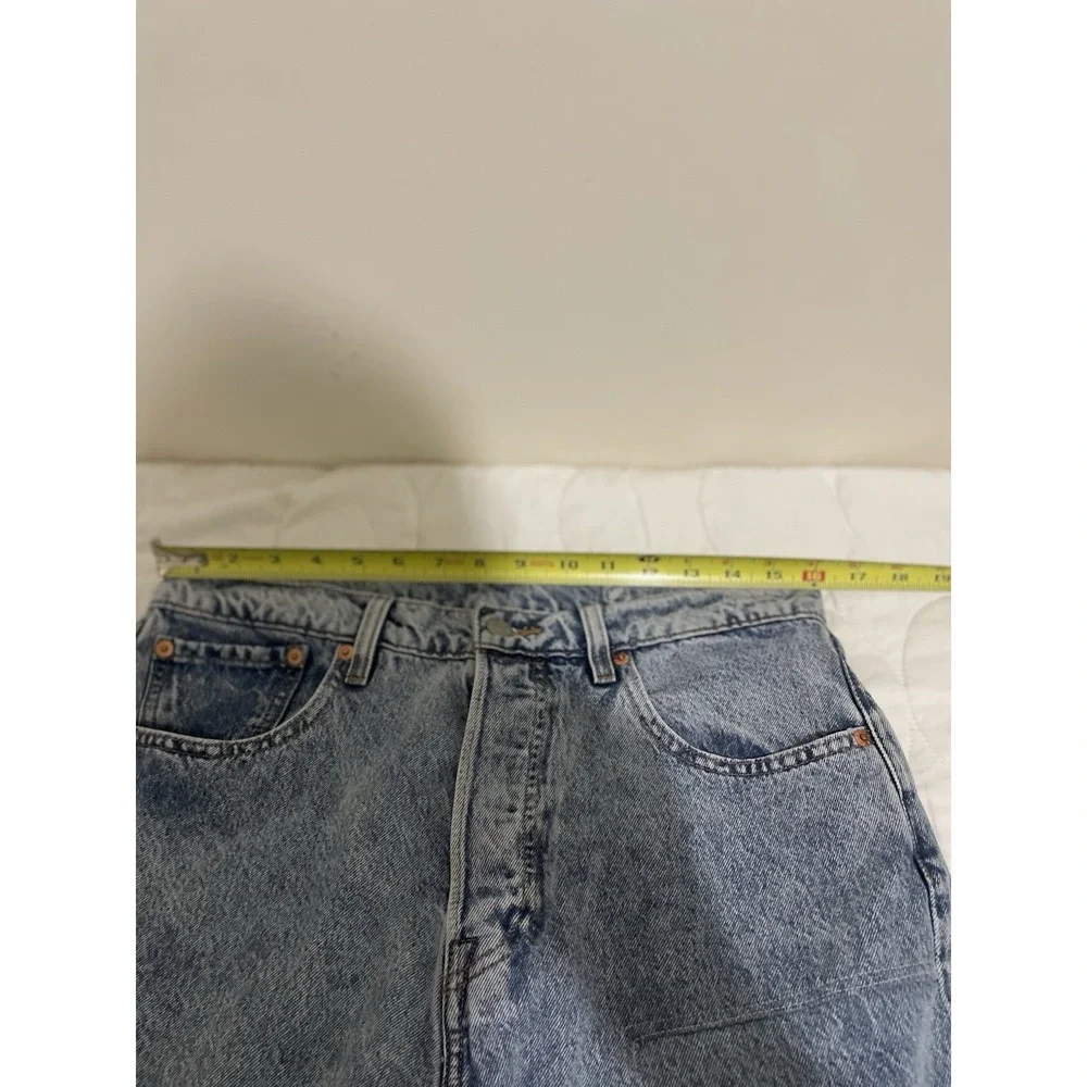 Levi's 501 Skateboarding Jeans Patchwork Cut And Shut! Sz 32x32 NWOT!